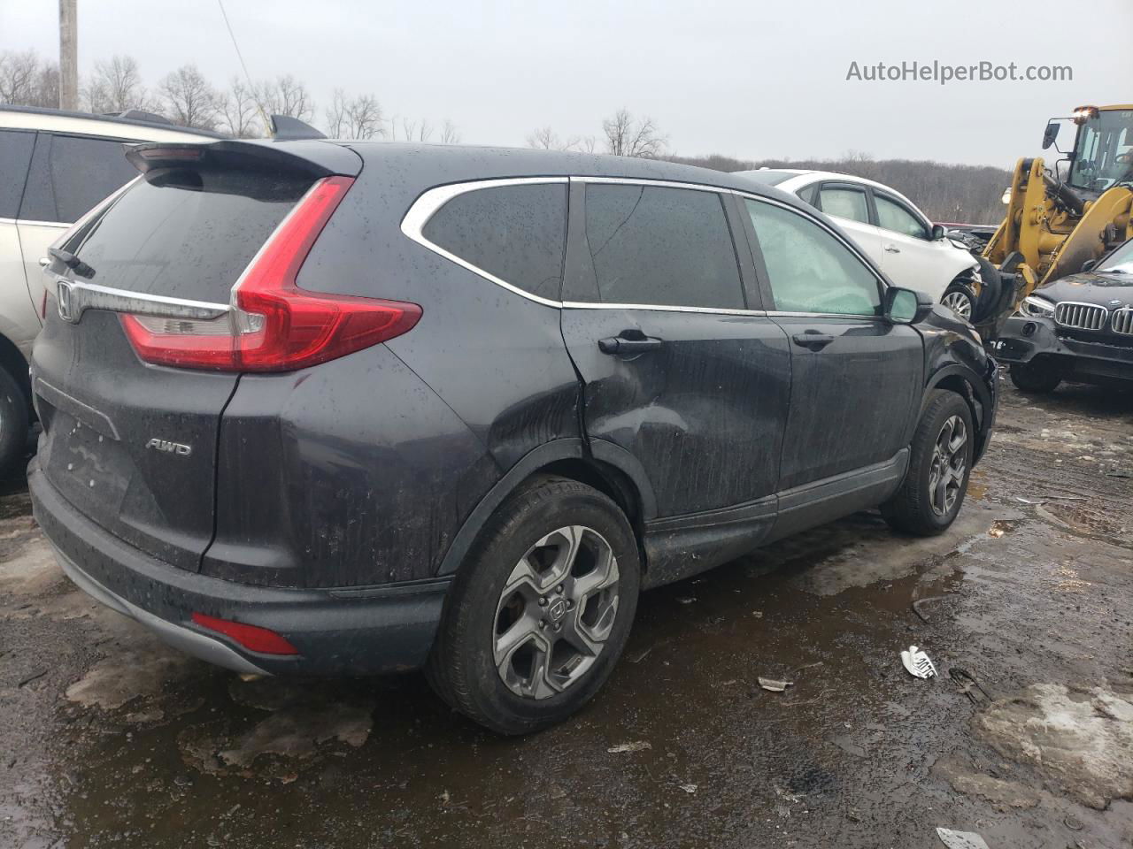 2019 Honda Cr-v Ex Black vin: 5J6RW2H56KL035431