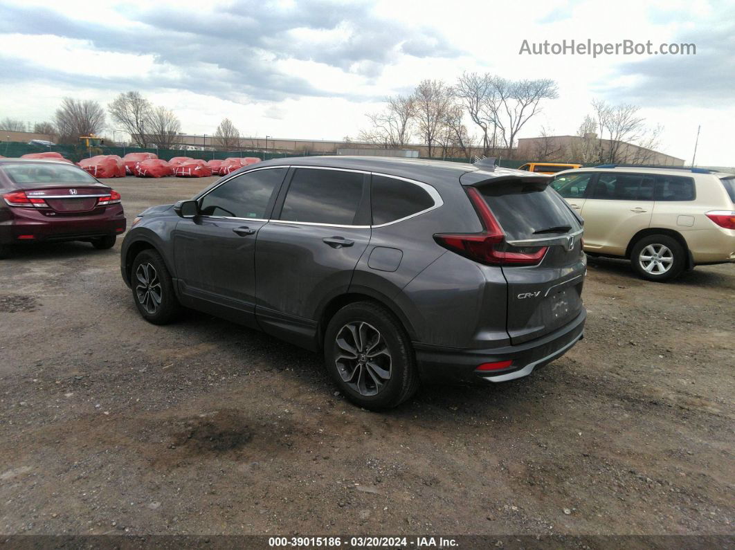 2020 Honda Cr-v Awd Ex Gray vin: 5J6RW2H56LA020750