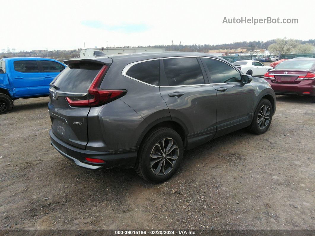 2020 Honda Cr-v Awd Ex Gray vin: 5J6RW2H56LA020750