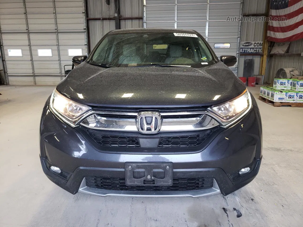 2017 Honda Cr-v Ex Blue vin: 5J6RW2H57HL032496