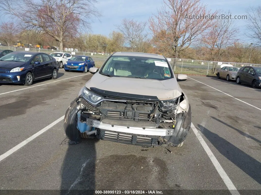 2018 Honda Cr-v Ex Brown vin: 5J6RW2H57JL000198