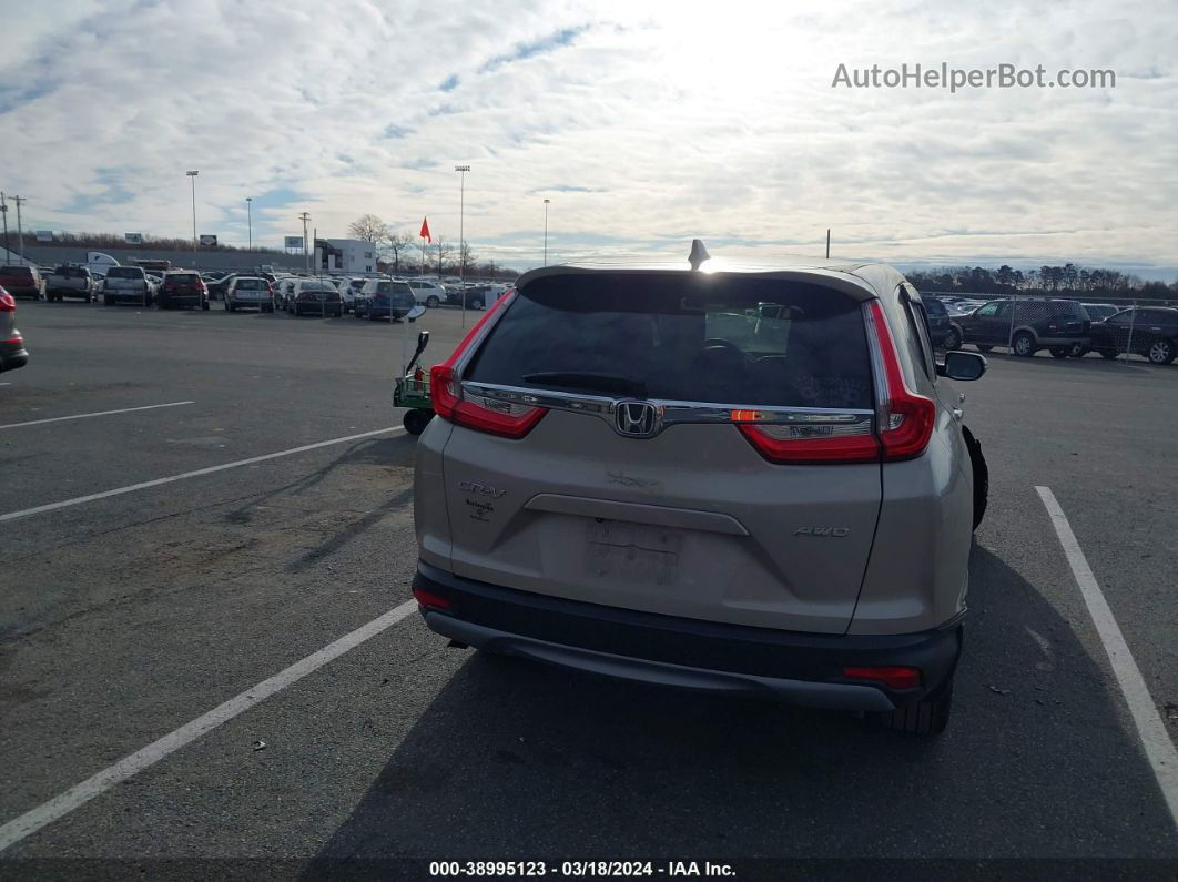 2018 Honda Cr-v Ex Коричневый vin: 5J6RW2H57JL000198