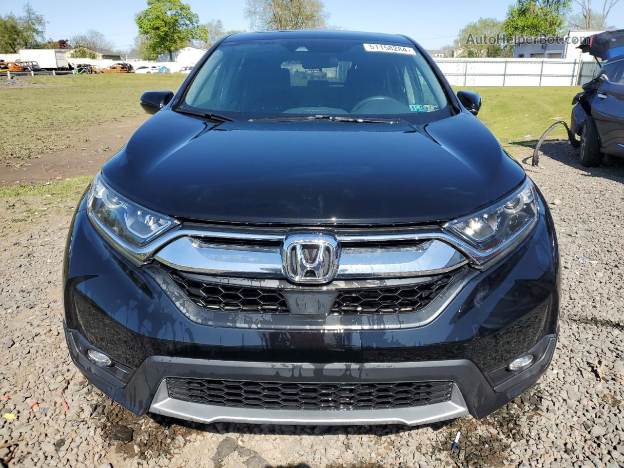 2019 Honda Cr-v Ex Black vin: 5J6RW2H57KA017709