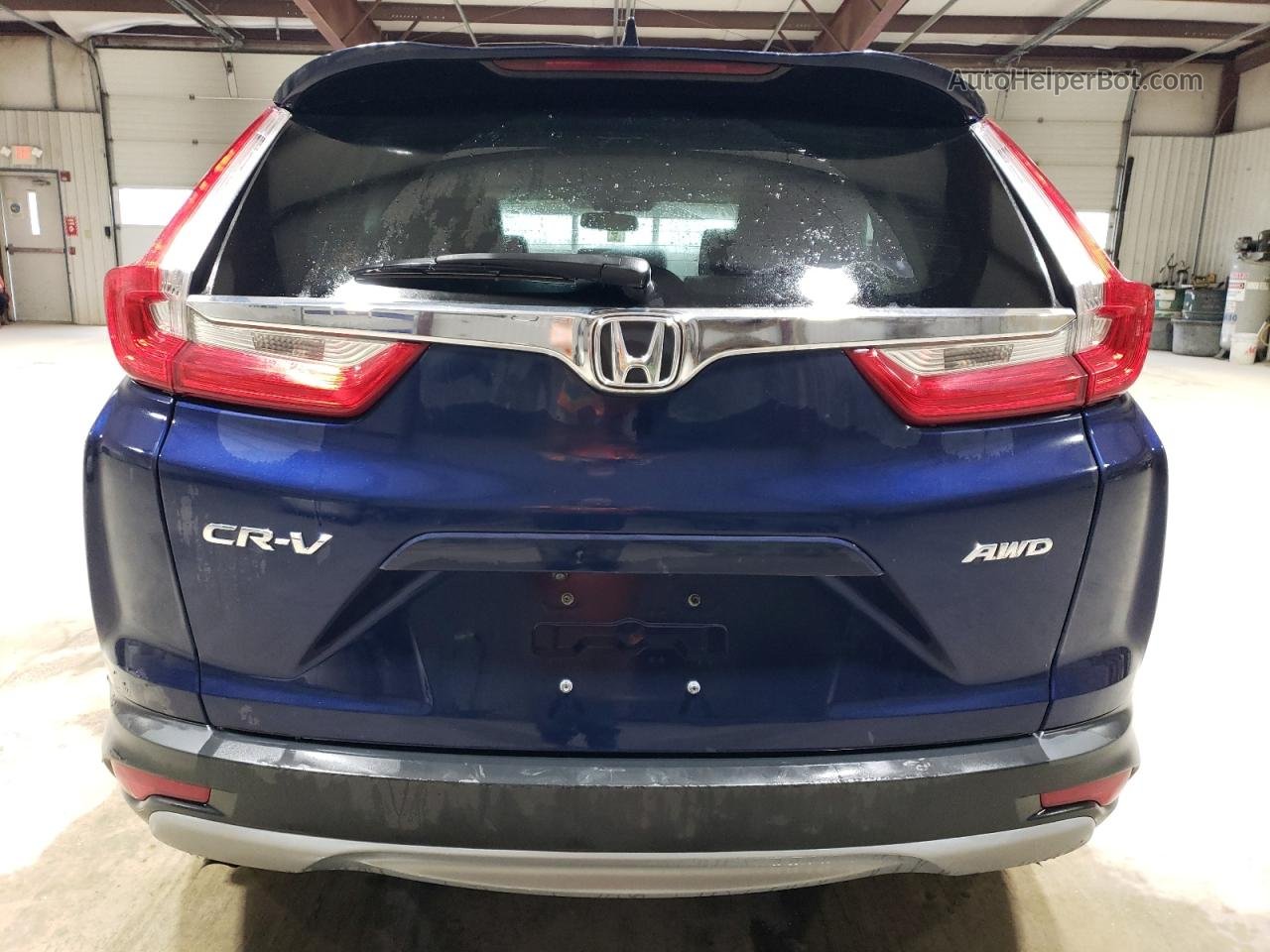 2019 Honda Cr-v Ex Blue vin: 5J6RW2H57KL001191