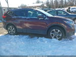 2019 Honda Cr-v Ex Burgundy vin: 5J6RW2H57KL003586