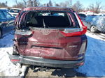 2019 Honda Cr-v Ex Burgundy vin: 5J6RW2H57KL003586