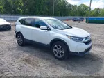 2019 Honda Cr-v Ex White vin: 5J6RW2H57KL027659