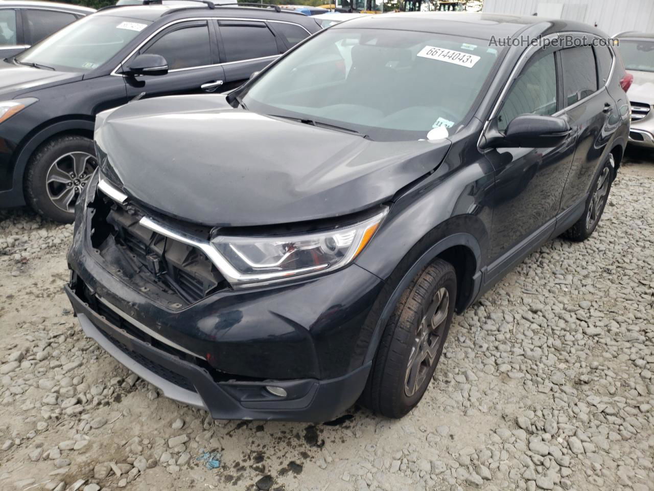 2019 Honda Cr-v Ex Black vin: 5J6RW2H57KL035843