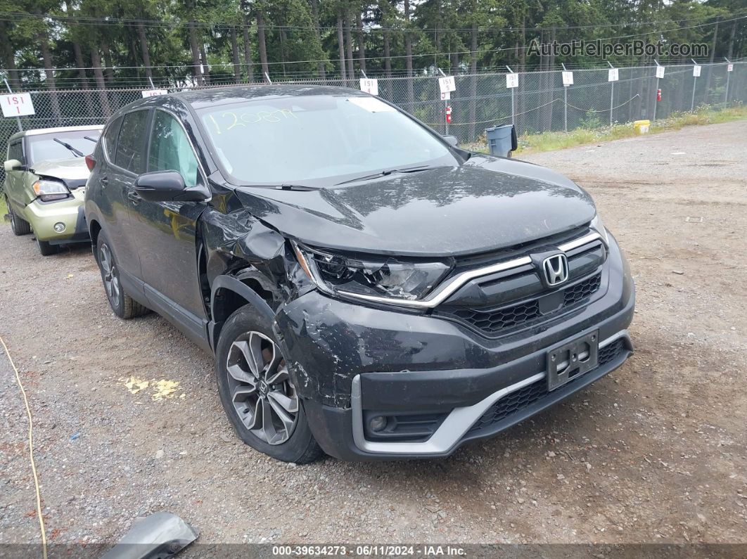 2020 Honda Cr-v Awd Ex Black vin: 5J6RW2H57LA004329