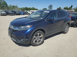 2017 Honda Cr-v Ex Blue vin: 5J6RW2H58HL016968