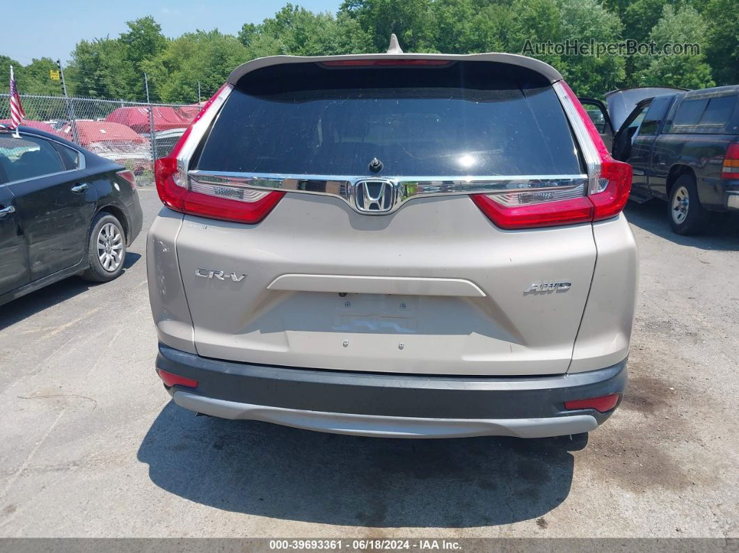 2017 Honda Cr-v Ex Tan vin: 5J6RW2H58HL071517