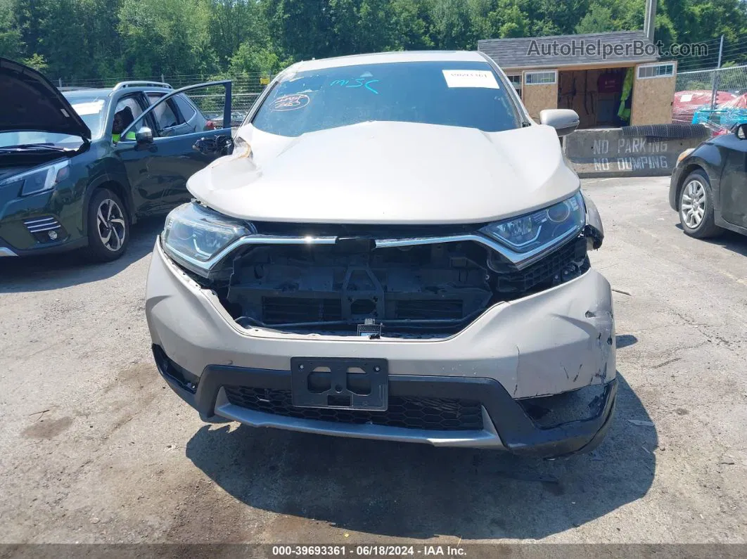 2017 Honda Cr-v Ex Tan vin: 5J6RW2H58HL071517