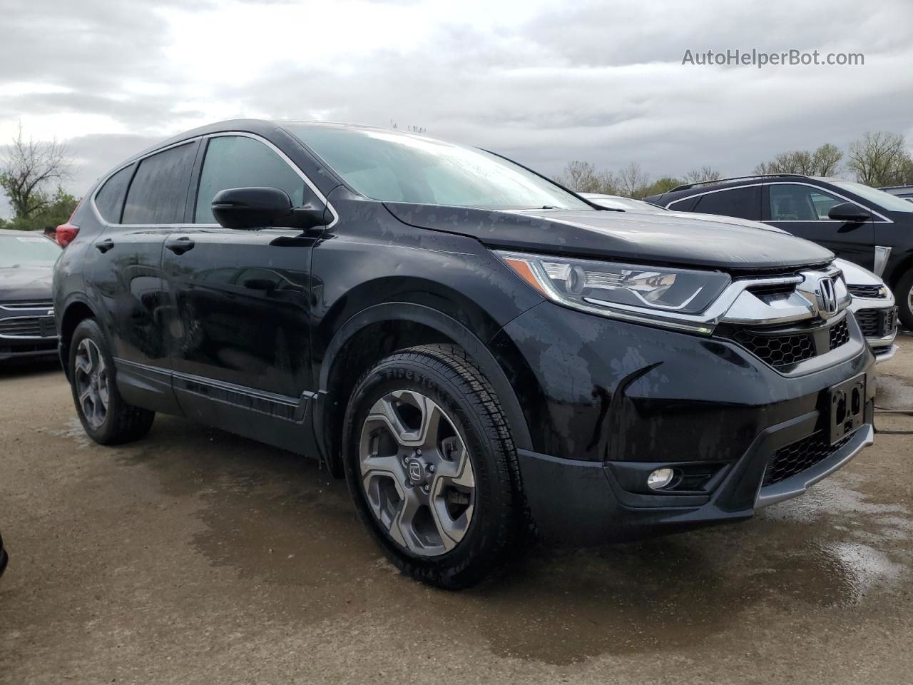 2019 Honda Cr-v Ex Black vin: 5J6RW2H58KA000692