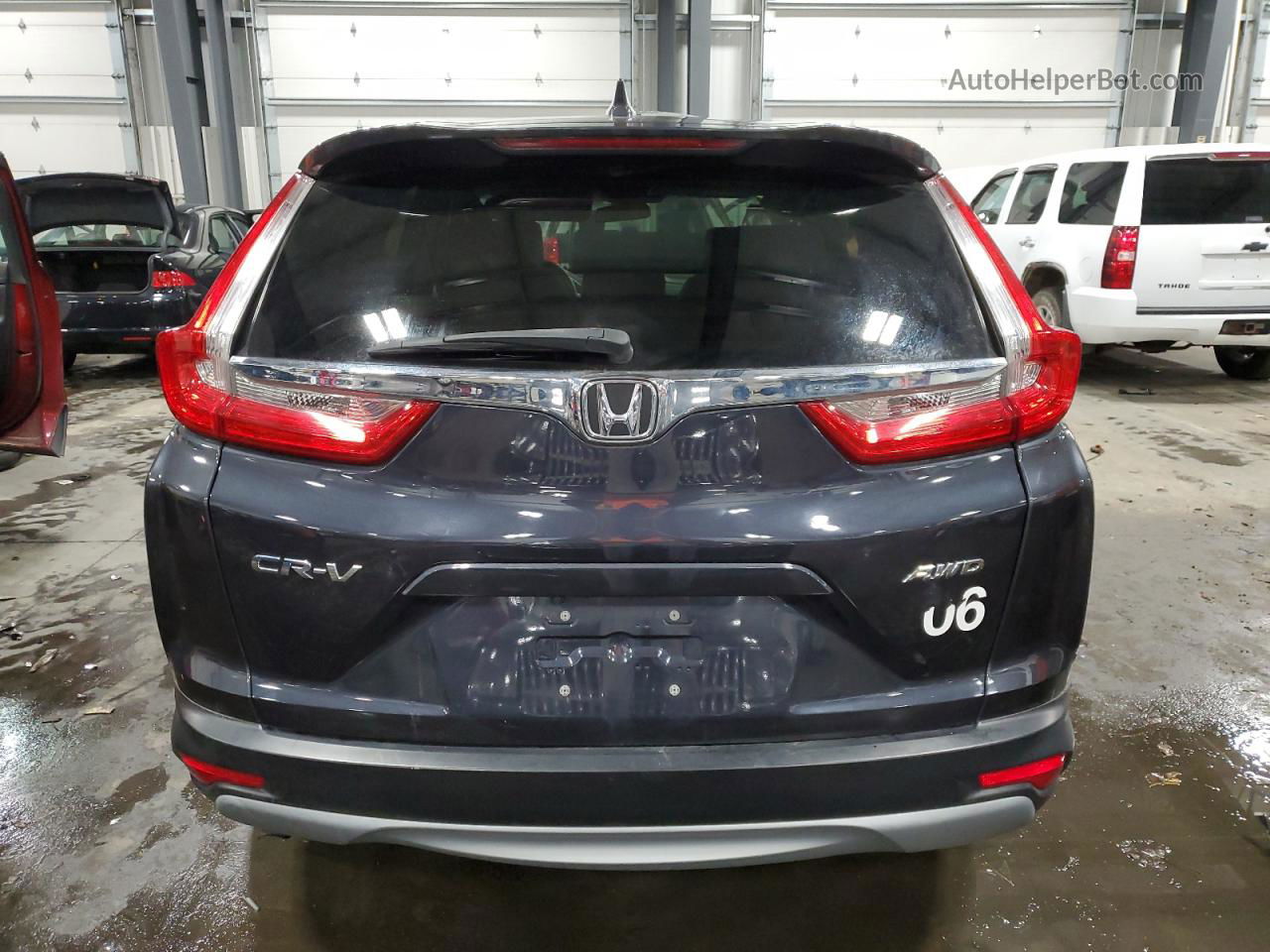 2019 Honda Cr-v Ex Gray vin: 5J6RW2H58KL000809