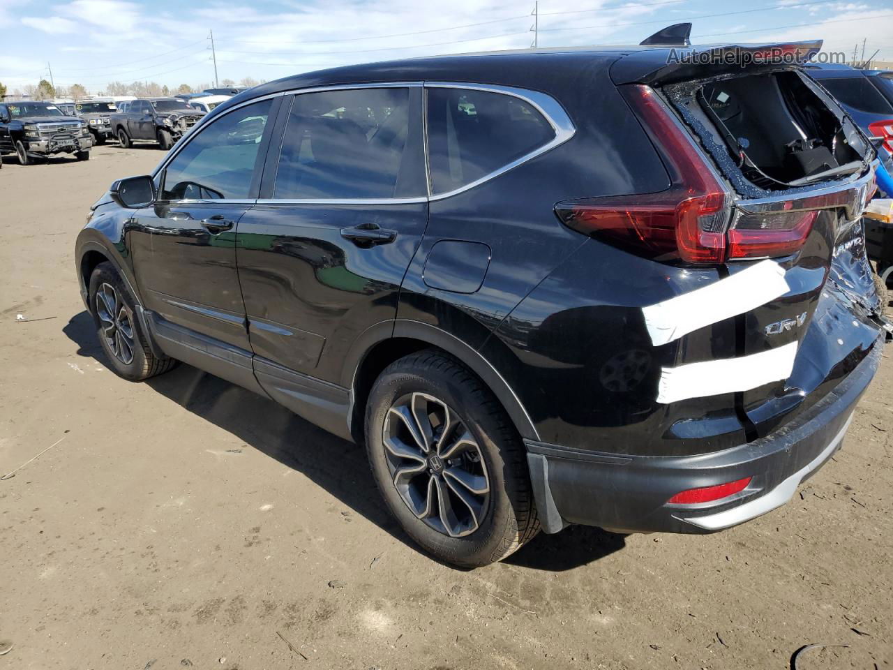 2020 Honda Cr-v Ex Black vin: 5J6RW2H58LA009748