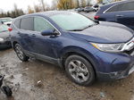 2019 Honda Cr-v Ex Blue vin: 5J6RW2H59KA012348