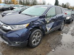 2019 Honda Cr-v Ex Blue vin: 5J6RW2H59KA012348