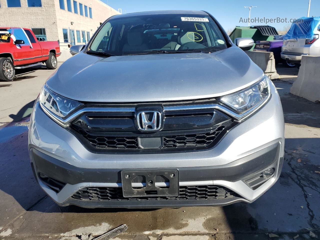 2020 Honda Cr-v Ex Silver vin: 5J6RW2H59LA018278