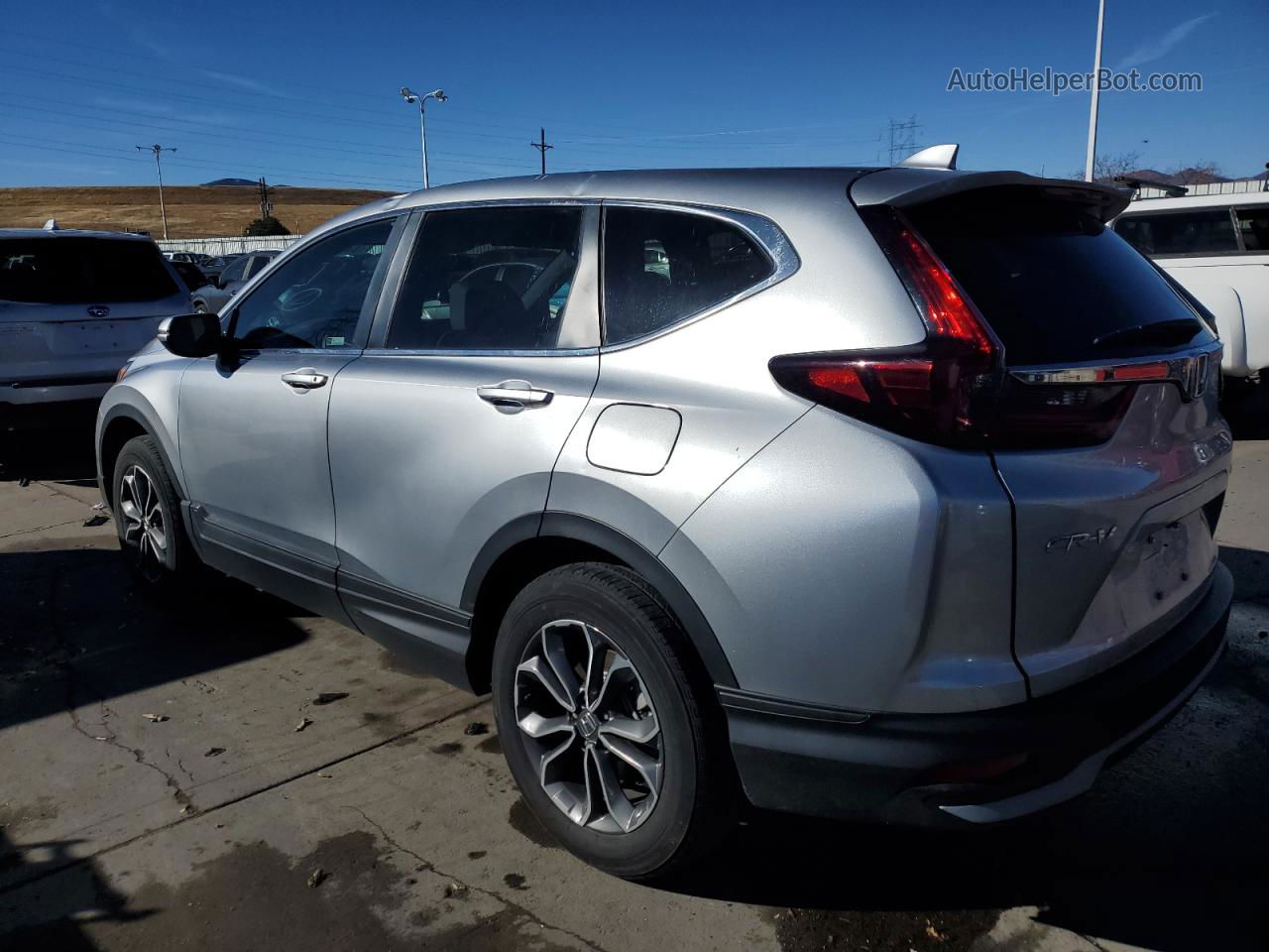 2020 Honda Cr-v Ex Silver vin: 5J6RW2H59LA018278