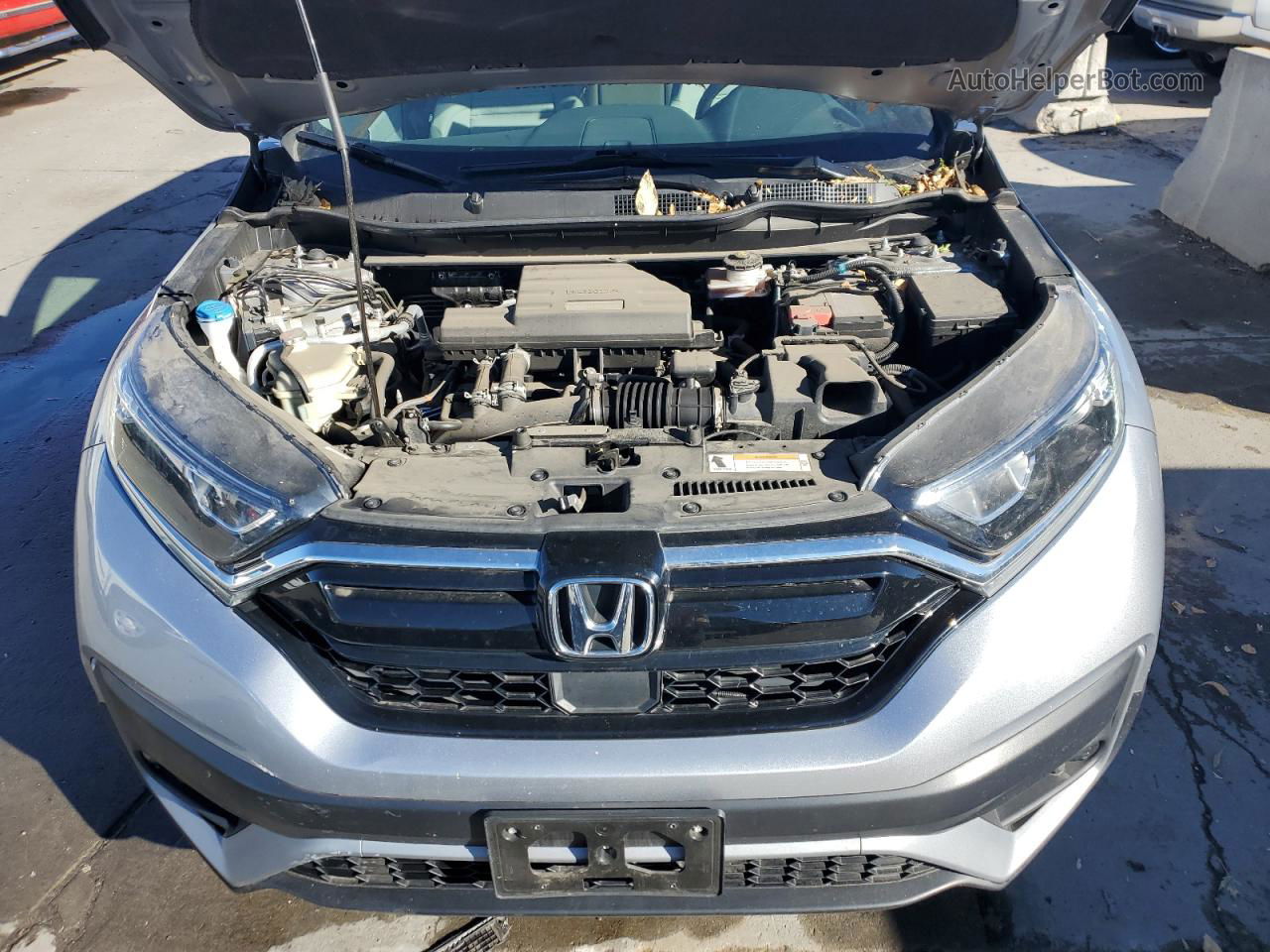 2020 Honda Cr-v Ex Silver vin: 5J6RW2H59LA018278