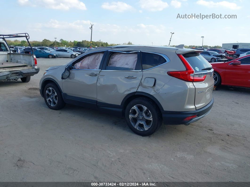 2017 Honda Cr-v Ex Beige vin: 5J6RW2H5XHL056940