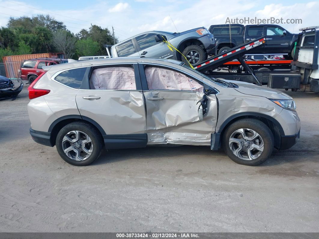 2017 Honda Cr-v Ex Beige vin: 5J6RW2H5XHL056940