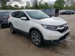 2018 Honda Cr-v Ex White vin: 5J6RW2H5XJL023524