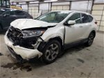 2018 Honda Cr-v Ex White vin: 5J6RW2H5XJL037374