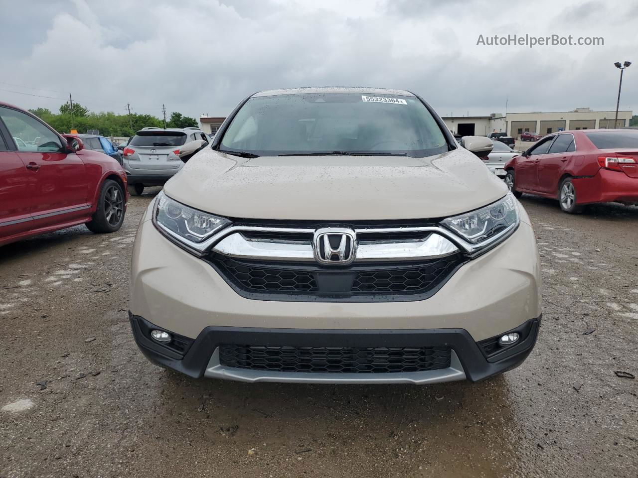 2017 Honda Cr-v Exl Tan vin: 5J6RW2H80HL046847