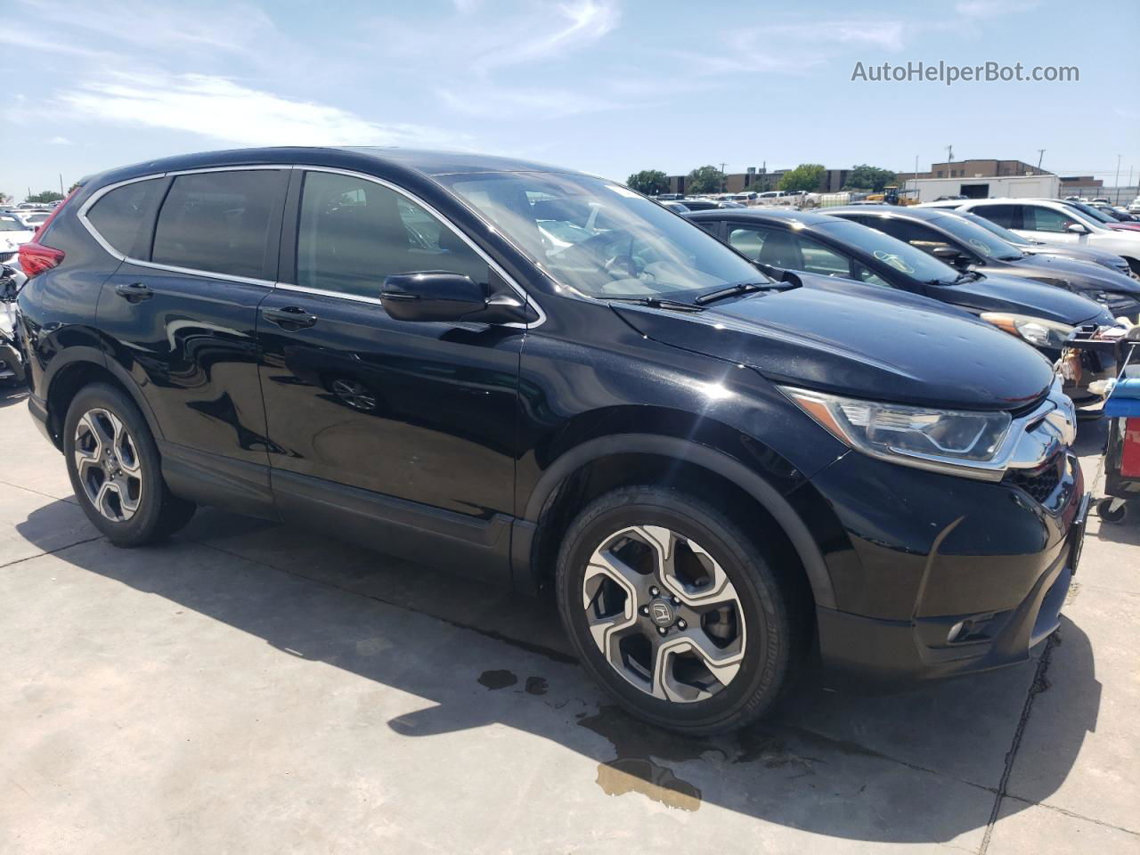 2017 Honda Cr-v Exl Black vin: 5J6RW2H80HL052096