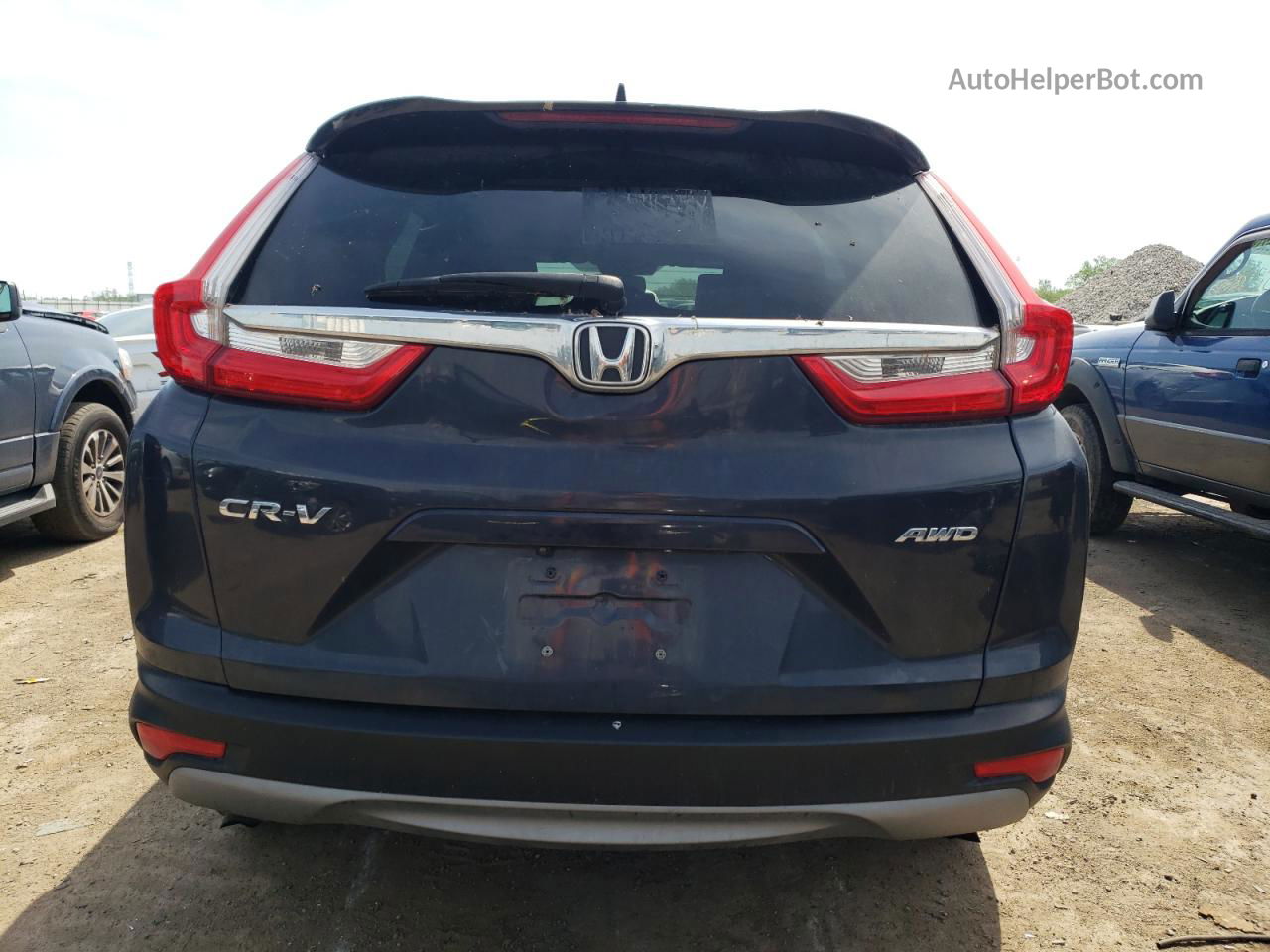 2017 Honda Cr-v Exl Blue vin: 5J6RW2H80HL054558