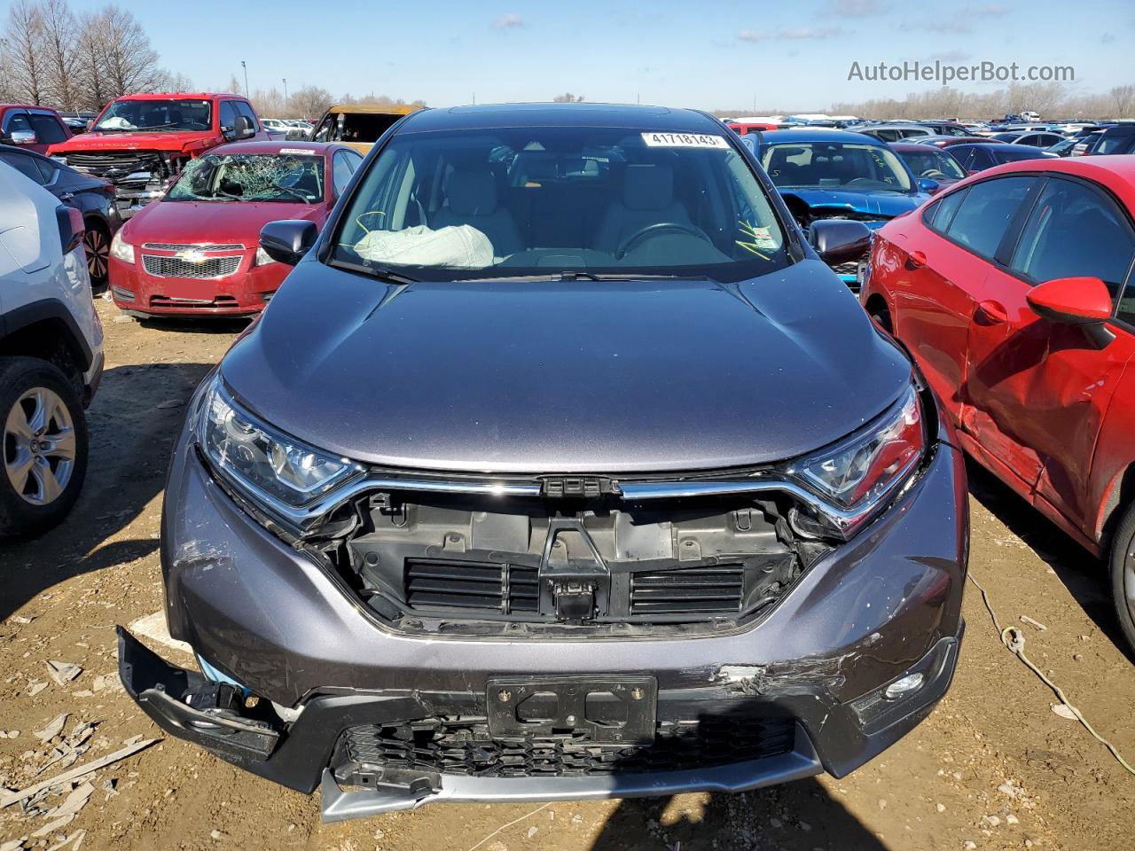 Price & History 2017 Honda Cr-v Exl 1.5l 4 vin: 5J6RW2H80HL065463