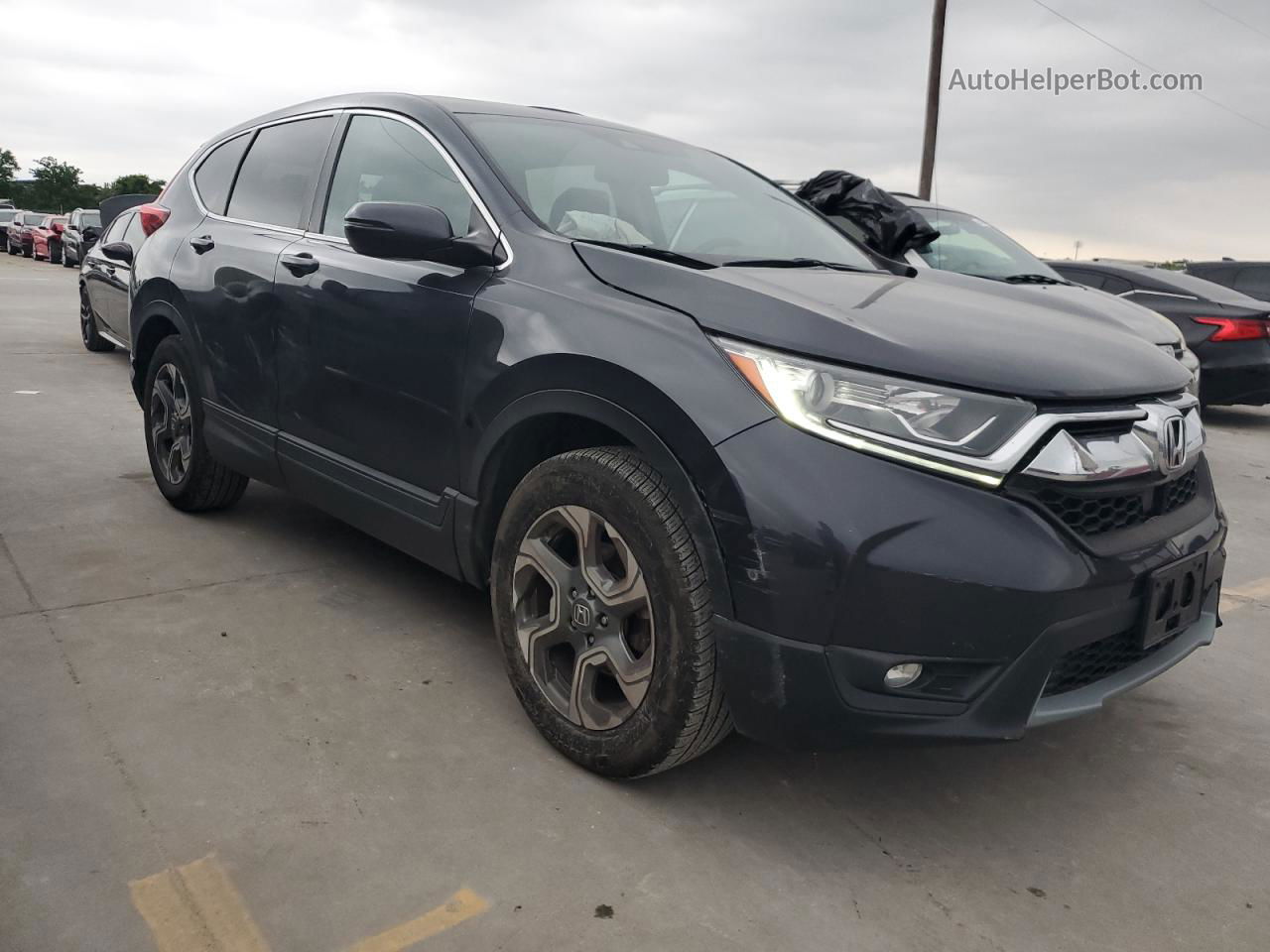 2017 Honda Cr-v Exl Charcoal vin: 5J6RW2H80HL075622