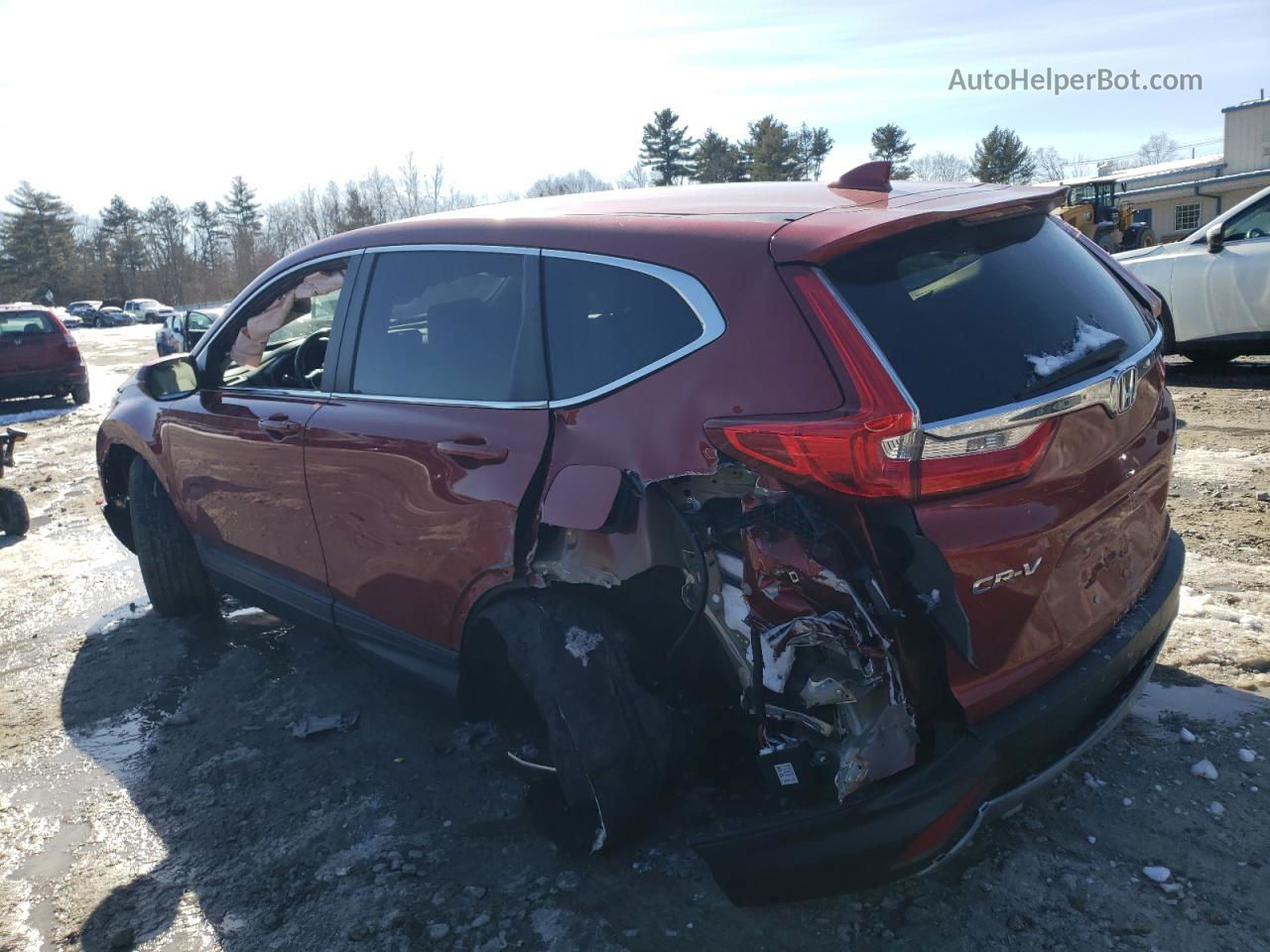 2017 Honda Cr-v Exl Orange vin: 5J6RW2H81HL002453