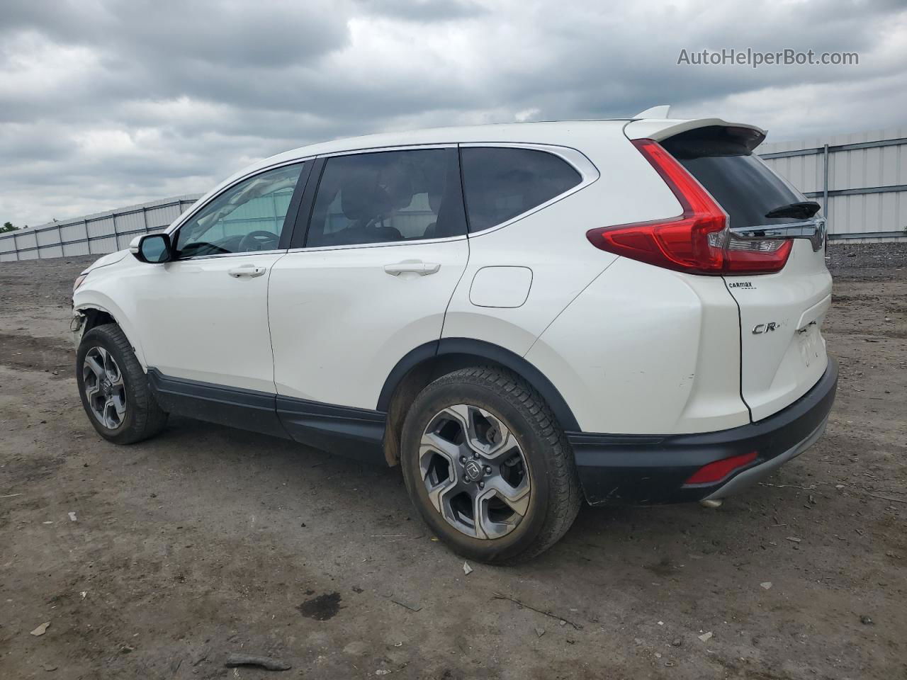 2017 Honda Cr-v Exl White vin: 5J6RW2H81HL053497