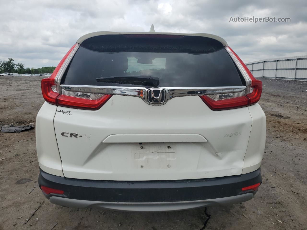 2017 Honda Cr-v Exl White vin: 5J6RW2H81HL053497