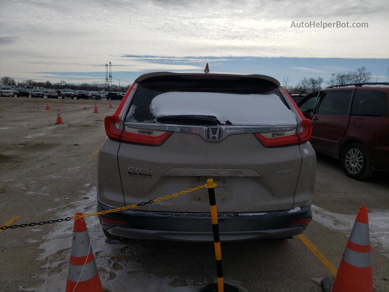 2018 Honda Cr-v Exl Tan vin: 5J6RW2H81JL027049