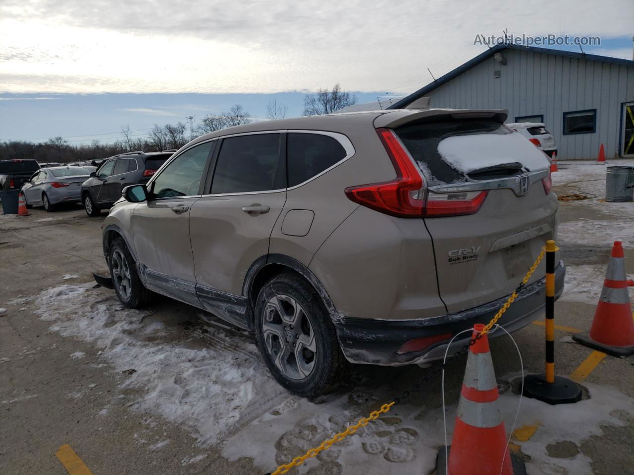 2018 Honda Cr-v Exl Tan vin: 5J6RW2H81JL027049