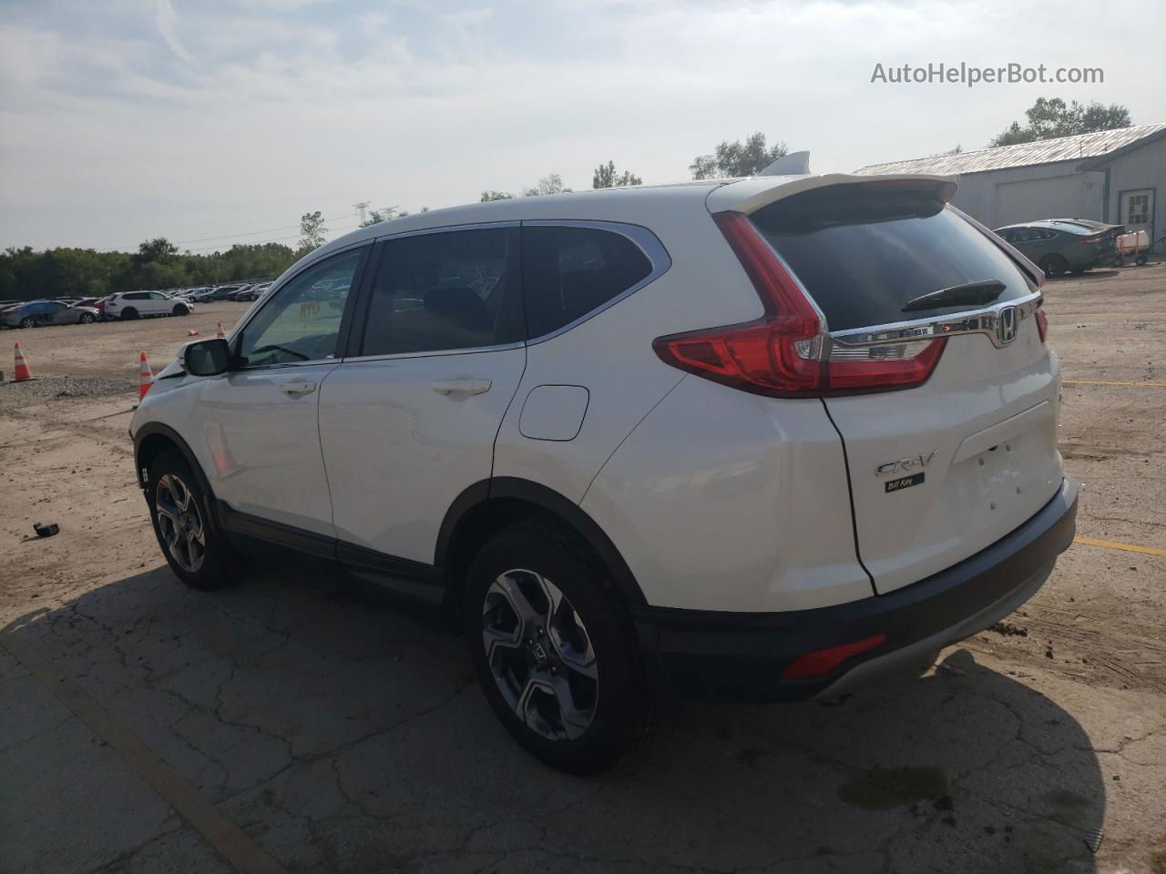 2017 Honda Cr-v Exl White vin: 5J6RW2H82HL061785