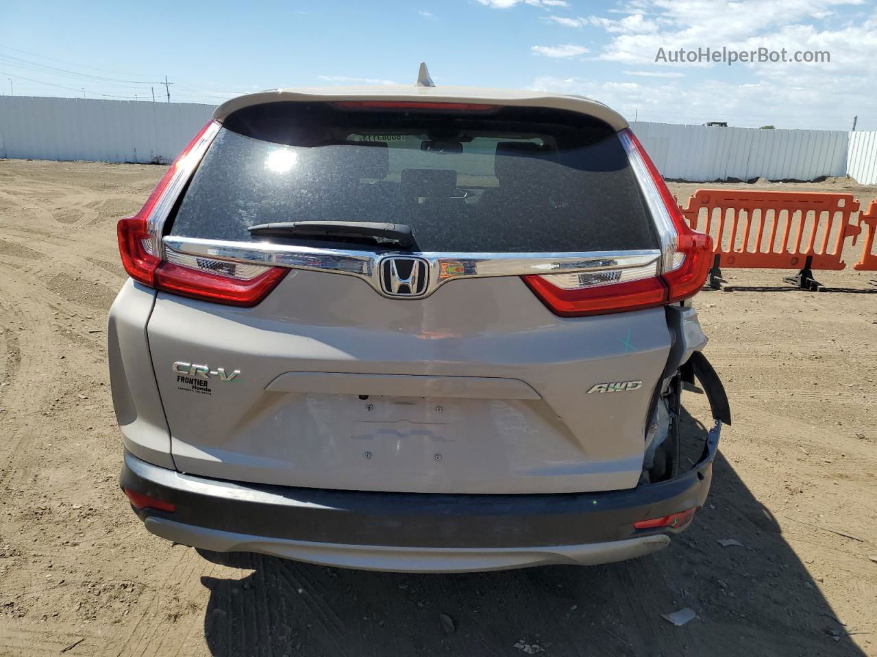 2019 Honda Cr-v Exl Tan vin: 5J6RW2H82KL003215