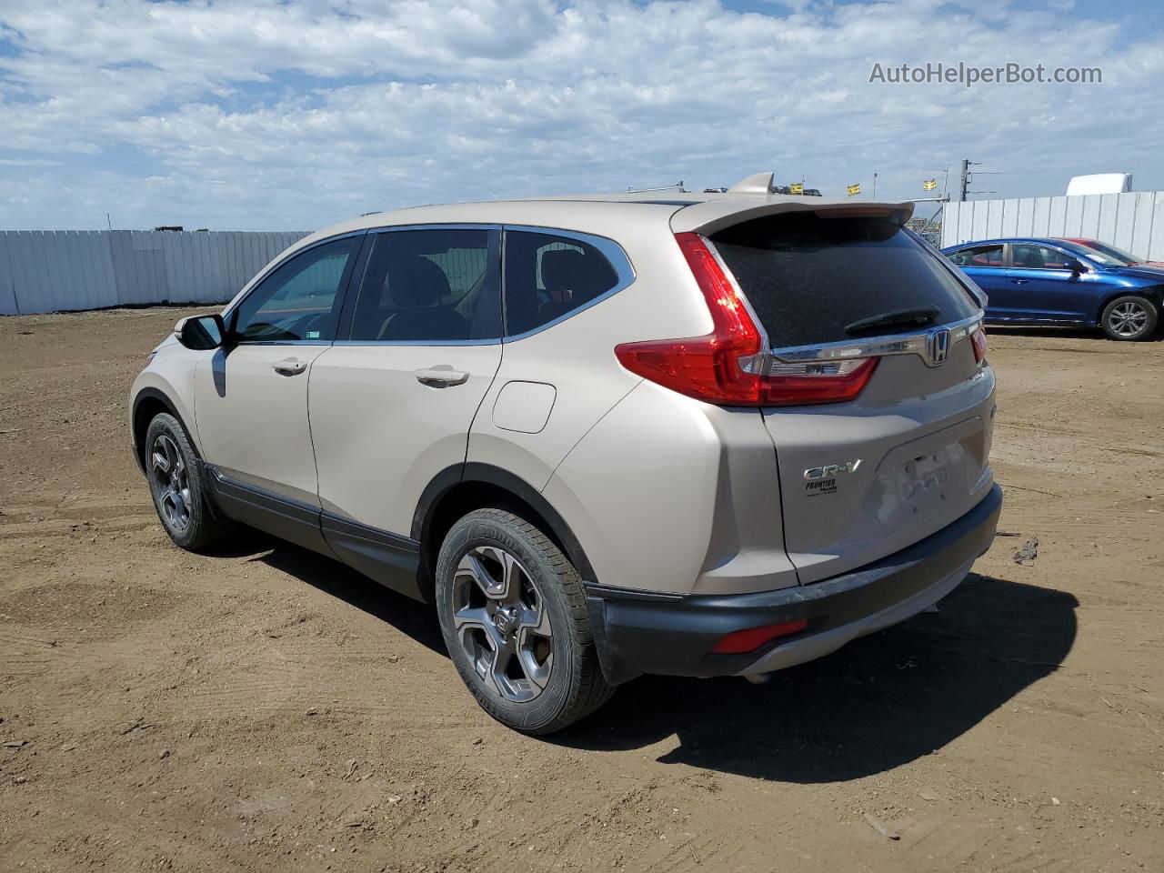 2019 Honda Cr-v Exl Tan vin: 5J6RW2H82KL003215