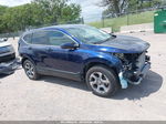 2019 Honda Cr-v Ex-l Blue vin: 5J6RW2H82KL006017