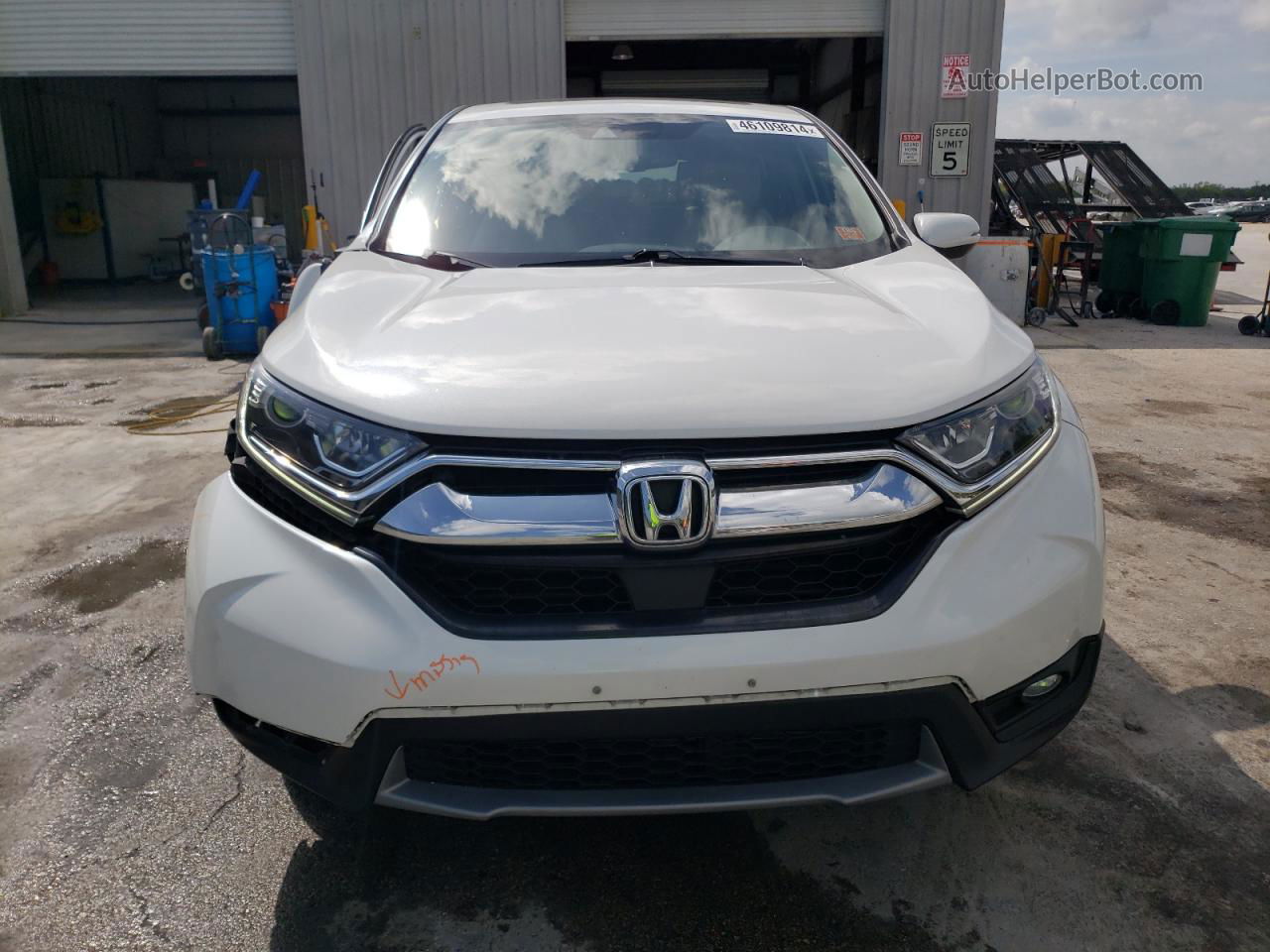 2019 Honda Cr-v Exl White vin: 5J6RW2H82KL036943