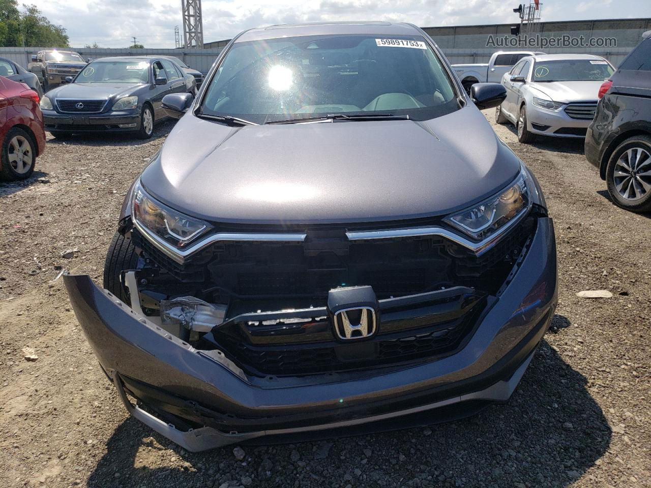 2020 Honda Cr-v Exl Gray vin: 5J6RW2H82LL037852