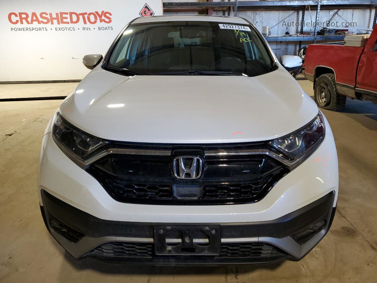 2020 Honda Cr-v Exl Белый vin: 5J6RW2H82LL040041