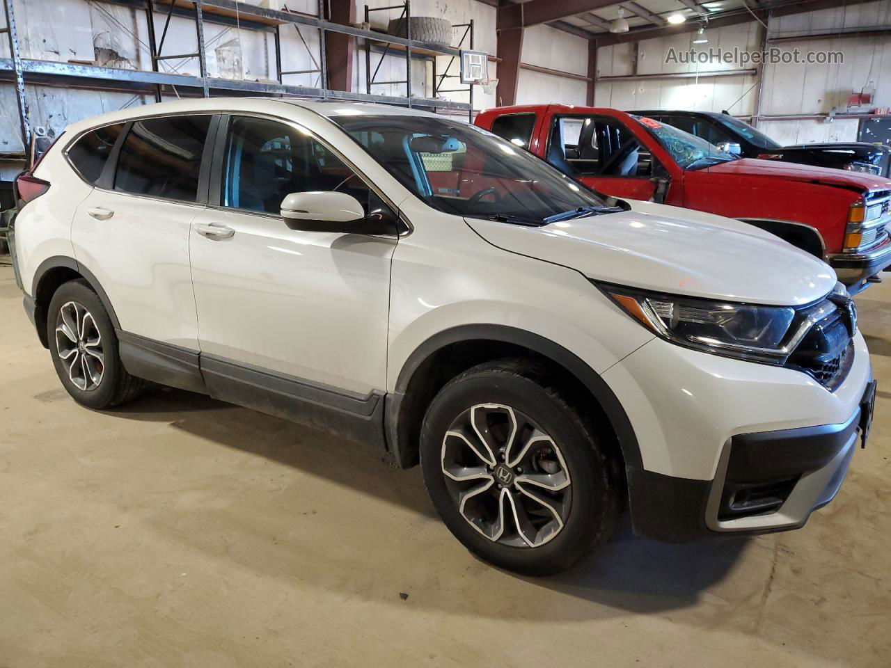 2020 Honda Cr-v Exl White vin: 5J6RW2H82LL040041