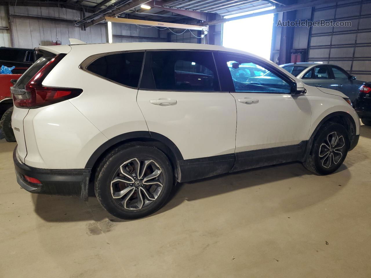 2020 Honda Cr-v Exl White vin: 5J6RW2H82LL040041