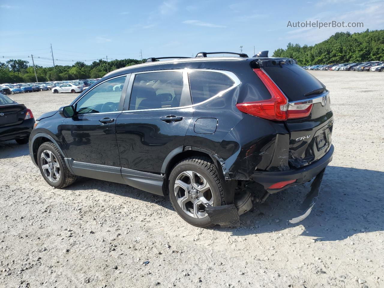 2017 Honda Cr-v Exl Black vin: 5J6RW2H83HL024406