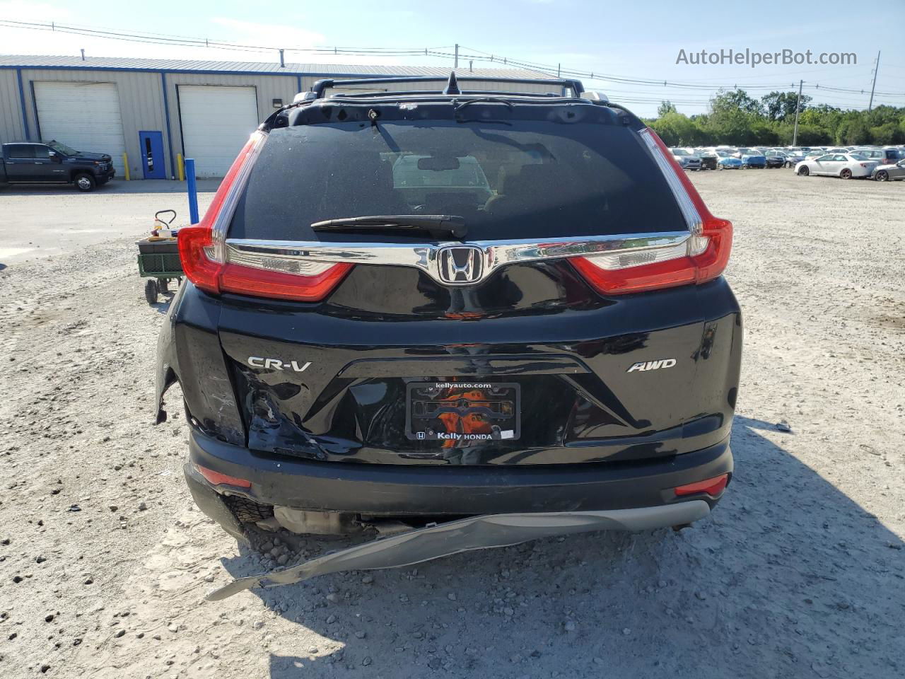 2017 Honda Cr-v Exl Black vin: 5J6RW2H83HL024406