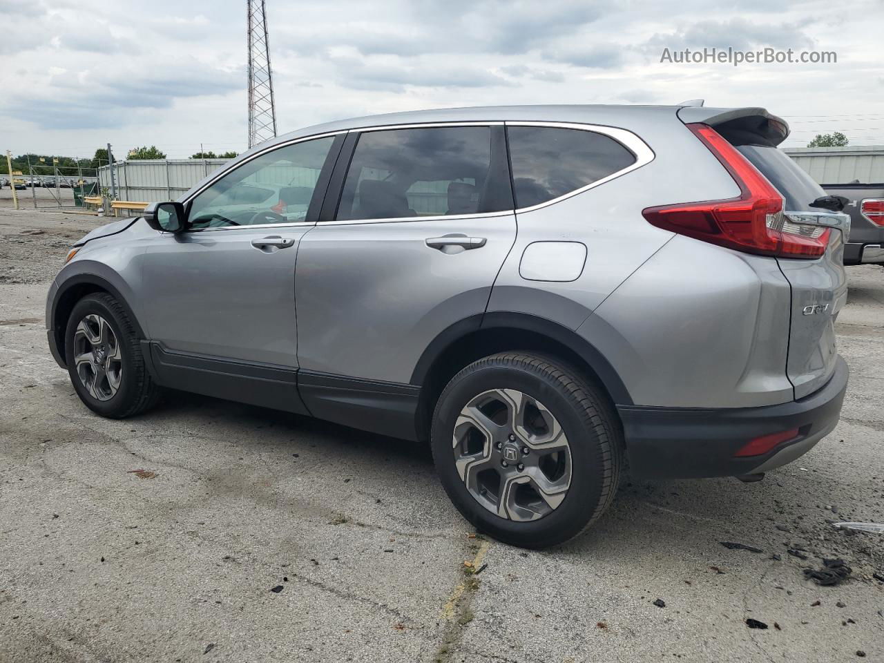 2017 Honda Cr-v Exl Silver vin: 5J6RW2H83HL045479